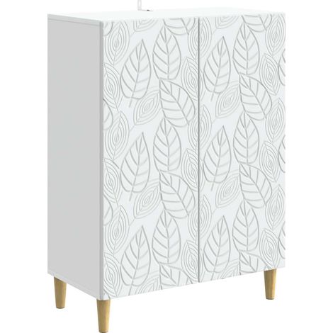 Sideboard Weiß 66 x 34,5 x 90 cm Holzwerkstoff vidaXL