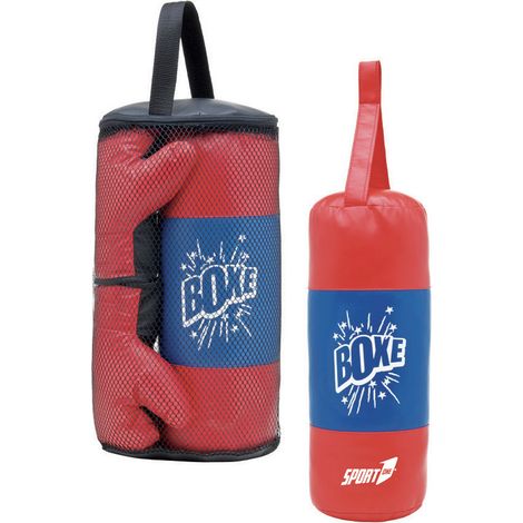 Sacco da Boxe con Guantoni con Guantoni Multicolore (1/2)