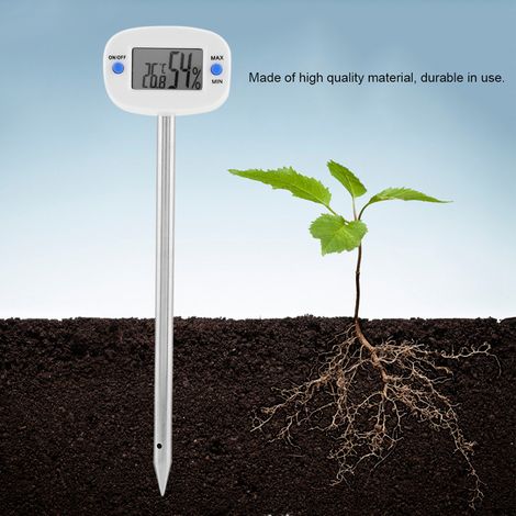 Testeur numérique d'humidité du sol TA290, thermomètre et hygromètre avec sonde, mesure température et humidité pour jardinage (1/5)