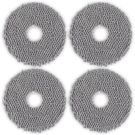 (4 pieces) Replacement mop pads for Plus 505 Combo, compatible with the Plus 505 Combo and Plus 405 Combo robot mops, mopping accessories (1/4)