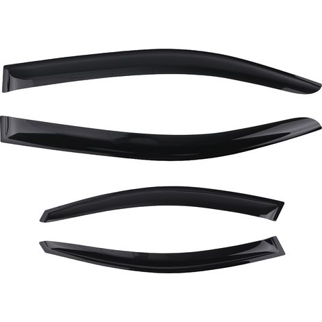 Wind Deflector Guard Visors for SKODA Octavia MK3 13-20 Outside Mount Tinted
