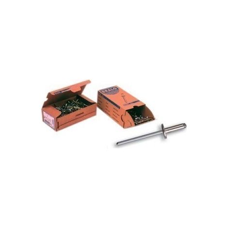 Remache Fijacion 4,8X24Mm Cabeza Ancha Aluminio C16 Bralo 150 Pz