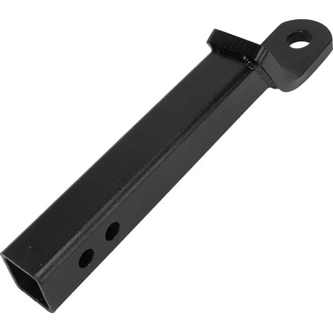 Support de boule d'attelage de remorque de 430 mm de long en acier forgé haute résistance, support de boule d'extension de 6 000 lb pour récepteur de 2 pouces (1/5)