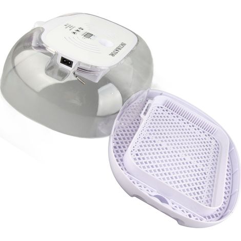 Incubateur 16 œufs avec retournement automatique des œufs, ajout automatique d'eau et contrôle de la température pour l'incubation de poussins, canards, cailles et oies. Prise UE 220 V. (1/5)