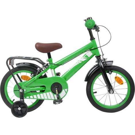 Vélo enfant 12 pouces, adapté aux enfants de 2 à 4 ans - Vert