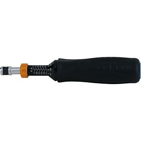 Kstools – Clé dynamométrique 1/4' avec vernier – Plage 10-120 cNm – Précision +/-5% – Déclenchement sensible – Longueur 180 mm - 10-120c