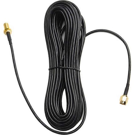 Câble d'extension coaxial SMA mâle vers femelle de 20 m pour routeur Wi-Fi, antenne en cuivre. (1/5)