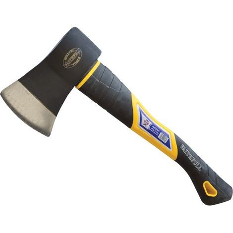 Faithfull Fibreglass Shaft Hatchet – 567g (1.1/4 lb) Lightweight Axe with Durable Fibreglass Handle (1/3)