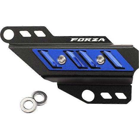 Cache-tube de roue arrière Honda FORZA 350 NSS350 modifié, protection de tube en alliage d'aluminium (C Bleu FORZA) (1/5)