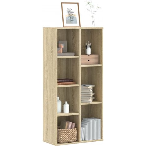 Bücherregal Sonoma-Eiche 50x25x105 cm Holzwerkstoff