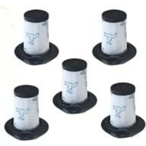 Lot de 5 Filtres pour Rowenta Air Force 460 All In One Rh92xx-PR