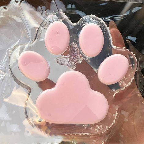 Grand Jouet à Presser en Forme de Pattes de Chat, Patte De Chat Fidget Toys,  Jouets Sensoriels Ultra-Doux Décompression Stressverlichtend Fidgetspeelgoed (1/5)