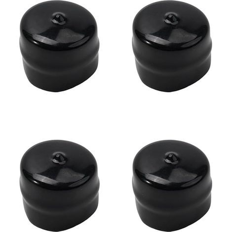 Lot de 4 capuchons de moyeu en caoutchouc 532104757 pour tondeuse à gazon, tracteur à gazon, pièce de rechange