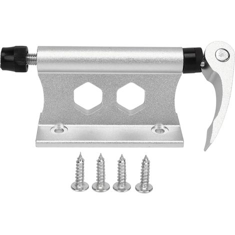Support de fourche de vélo avec alliage d'aluminium à dégagement rapide pour le transport et le stockage sur les camions, camionnettes, SUV, argent (1/5)