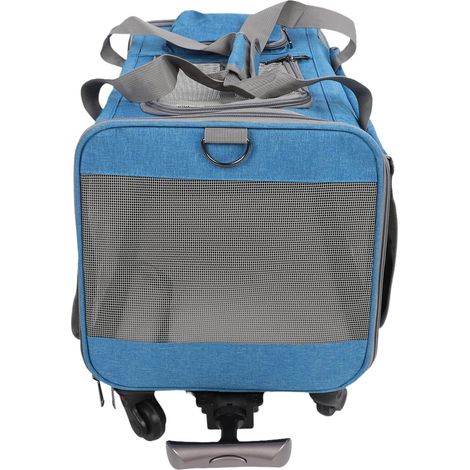 Transporteur pour Chien approuvé par Les Compagnies Aériennes, Transporteur pour Animaux de Compagnie approuvé par la TSA en Cabine de Transport pour Animaux de Compagnie avec (1/4)