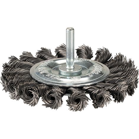 Makita  Spazzola rotonda 100 mm in acciaio gambo rotondo D-73829 1 pz.