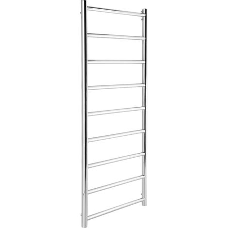 Davos Stainless Steel Towel Rail 500 x 1000mm Bathroom Towel Radiator