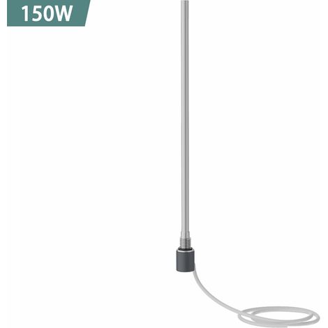 NRG Electric Heating Element for Heated Towel Rail Radiator Rads 150W Anthracite