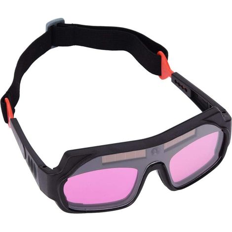 Lunettes De Protection De Soudeur - Lunettes De Protection Des Yeux À Gradation Automatique Avec Branches Réglables Accessoires De Soudage (1/5)