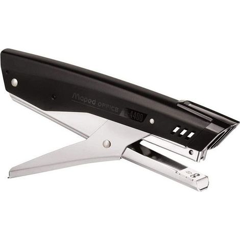 Pince agrafeuse - MAPED - Essentials E4400 - Noir - Capacité 15 feuilles - Métal 100%