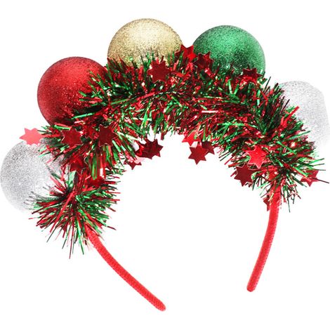 Elegante accessorio per capelli, cerchietto con palline color carne.