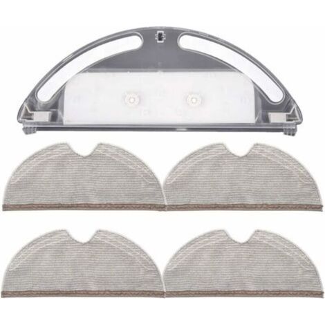 Réservoir d'eau avec 4 chiffons à couverture complète pour aspirateur Xiaomi Roborock S5 S50 S51 S55 S6 (1/5)