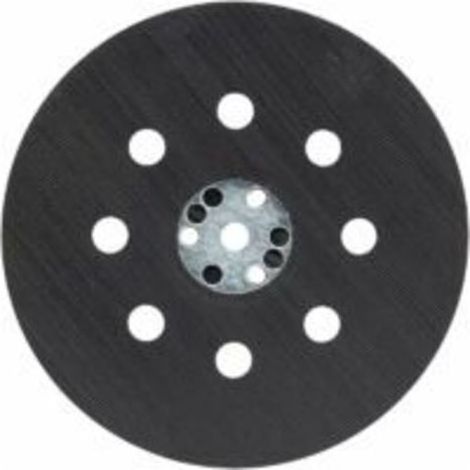 Plateau de Ponçage Mi-Dur (pour Peinture, Mastic, 8 Trous, Ø 125 mm, Accessoires Ponceuses Excentriques) (1/4)