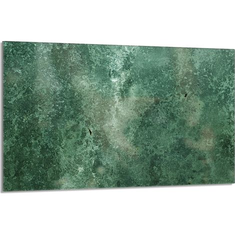 Glas-Herdplattenschutz 80x52 Türkis