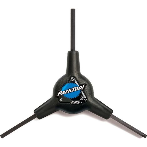 ParkTool Chiave Tripla a Y AWS-7 45 - T25, Nero (Schwarz) (1/3)