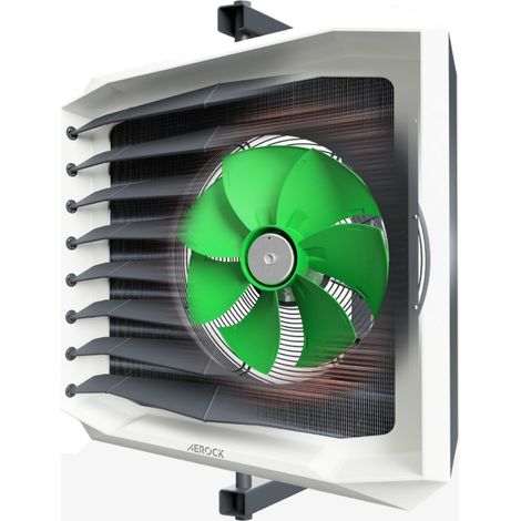 Lufterhitzer AEROCK R1 EC 2-30 kW Hallenheizung mit Konsole Werkstattheizer (1/5)