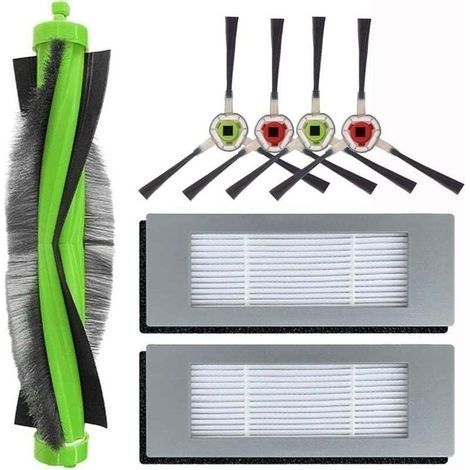 Kit di accessori di pulizia sostitutivi per robot aspirapolvere Irobot Roomba Combo 113 R113840, pezzi di ricambio: 1 spazzola a rullo, 2 filtri e 4 spazzole laterali. (1/4)