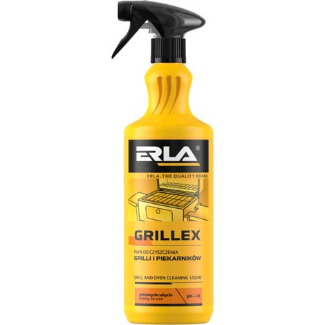 K2 Reinigungsflüssigkeit für Grills und Backöfen, Erla Grillex 1L