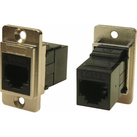 Connecteur cat 3 RS PRO Prise femelle Montage panneau, ports ( Prix pour 1 )
