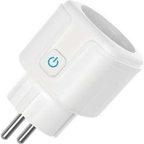 SP21-4 Presa intelligente WiFi 16A compatibile con Alexa, Google Home, Siri, controllo vocale, telecomando, timer e programmazione, nessun hub richiesto (confezione da 4) - Crezuo