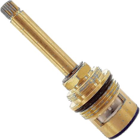 Cartouche à disque céramique Hudson Reed 3/4 pour robinetterie de douche triple, côté eau froide, fermeture horaire. En stock. (1/5)