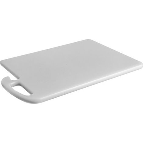 Planche découper blanche coins ronds avec poignée 45x30cm - Caterchef (1/2)