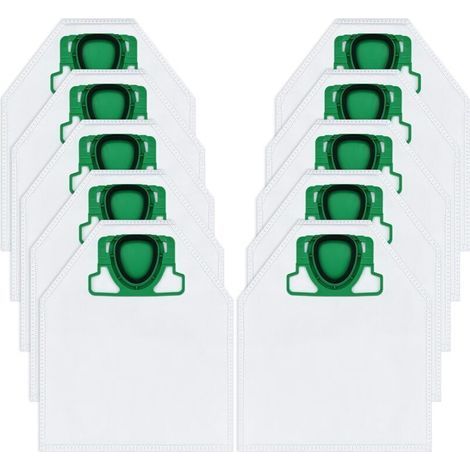 10 Vorwerk Kobold VK200 Beutel – kompatibel mit FP200/VK200 – Hohe Filtration (1/5)