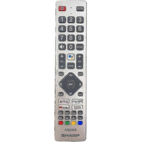 Télécommande vocale pour téléviseur Sharp Aquos 40bl2ea 2020 - XC (Shw/rmc/0133)