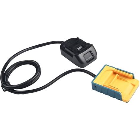 Adaptateur de rallonge de batterie 18 V 20 V max compatible avec les outils DeWalt/Makita/Milwaukee (1/5)