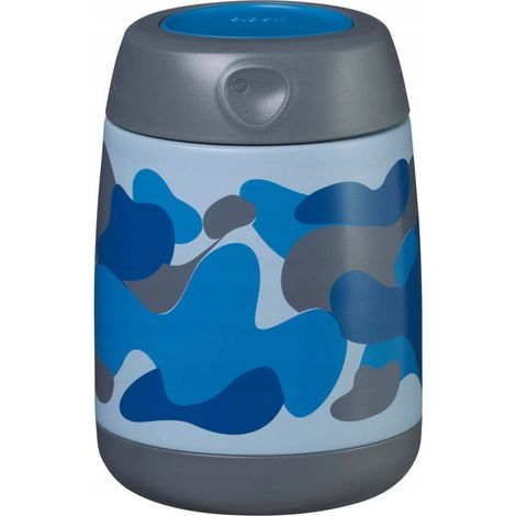 B.BOX BB400305 Mini thermos 210 ml Blu Camouflage (1/3)