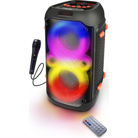 Esperanza Rgb Iluminado Bt Altavoz Fm Karaoke Cantante