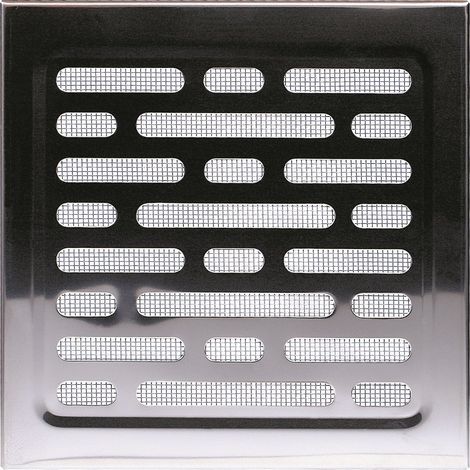 Griglia di ventilazione Awenta mn1n acciaio inox 14x14 cm (1/3)