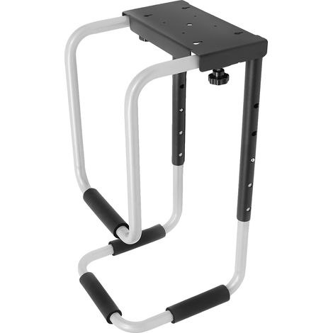 PC-Halter, verstellbares Design, 27 kg Tragfähigkeit, WEISS (1/2)