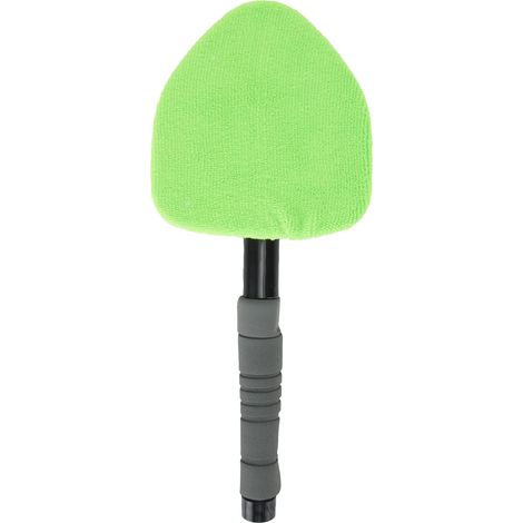 Nettoyant pour pare-brise en microfibre avec manche télescopique - Outil de nettoyage pour vitres de voiture (1/5)