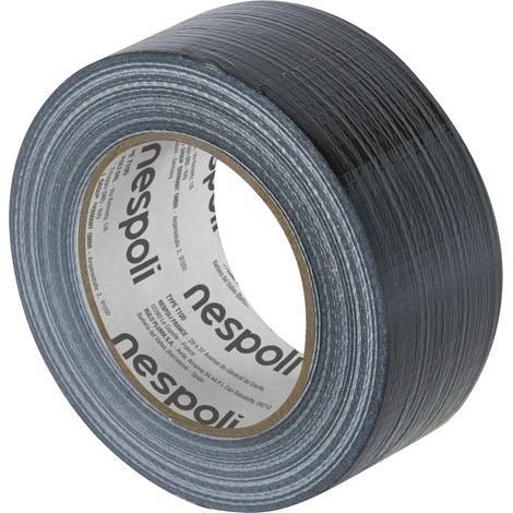 Ruban de toile noir 50 x 25 m en polyéthylène pour réparations semi-permanentes, ruban adhésif en caoutchouc synthétique résistant à l'humidité, flexible pour surfaces irrégulières