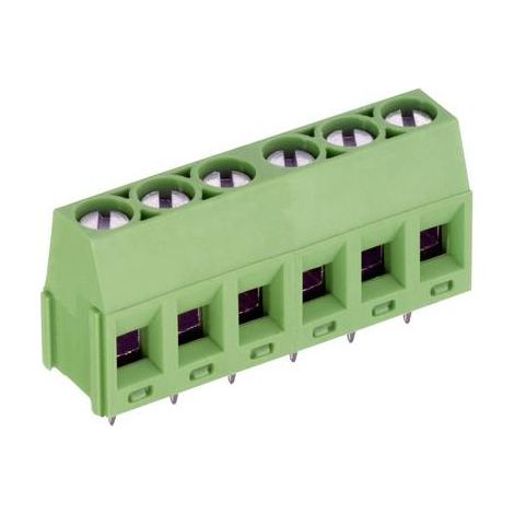 Bornier à vis PTR Hartmann AK350/7-5.0-V 50350070005E 1.50 mm² Nombre de pôles 7 vert 1 pc(s) D25716 (1/2)