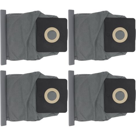 Lot de 4 sacs à poussière pour aspirateur PHILIPS FC8334, FC8336, FC8338, FC8344, FC8347, FC8348, FC8349, FC8188 et FC8189 (1/5)