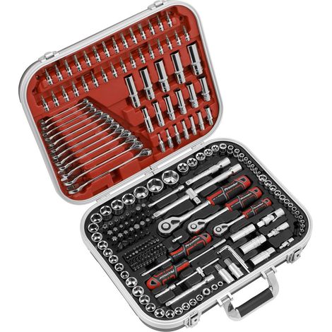 Sealey AK7982 Premier Socket Set 1/4"", 3/8"" & 1/2""Sq Drive 216pc (1/5)