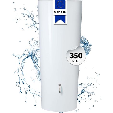 GARANTIA COLOR 2in1 Regentonne 350 Liter coco inkl. Pflanzschale (1/5)