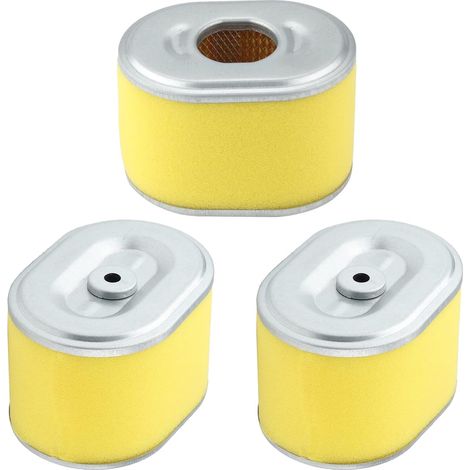 17210-ZE1-505 Filtre à air Compatible pour Honda G100 GX110 GX120 GX140 GX160 GX200 Moteur EG2500XK1 EZ2500 Générateur FR650 FR750 Motoculteurs, remplace 17210-ZE1-517 17210-ZE1-507 (1/4)